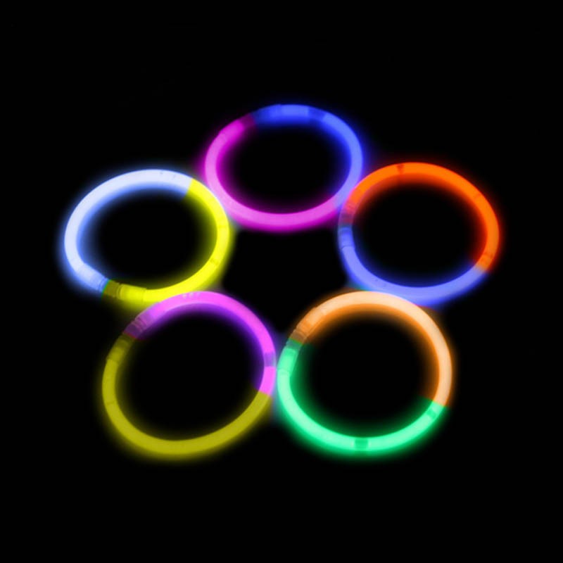 Pulseras Luminosas Bicolor