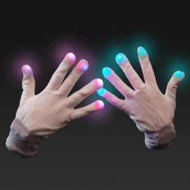 Guantes con Luz Led